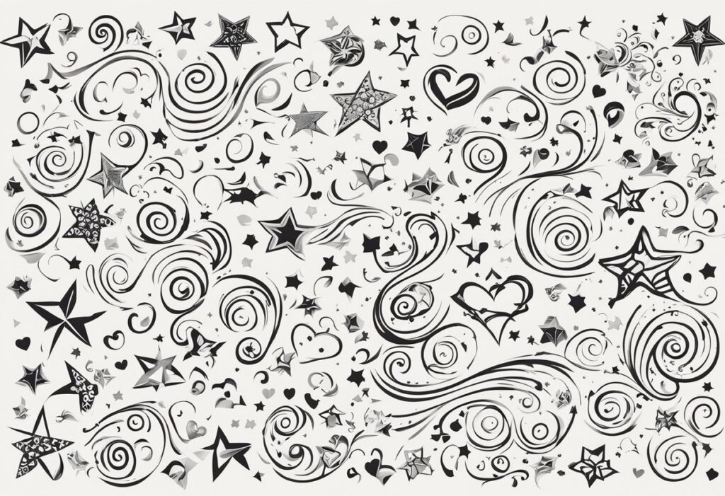 Need a Creative Fix? 80+ Easy Doodles to Draw When You're Bored! 7 Easy Doodles to Draw When Bored a lot of squiggly lines and shapes