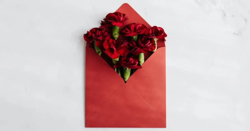 100+ Valentine's Day Drawing Ideas to Make Your Heart Bloom! 10 love letter with flowers as valentines day drawing ideas