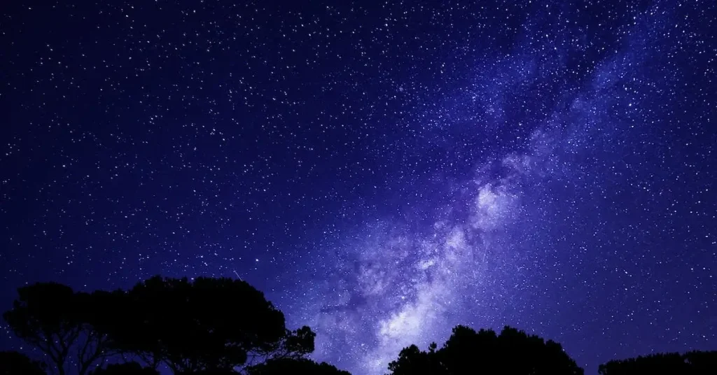 Blue Things to Draw: Ideas for Artistic Inspiration 2024 6 night sky as blue things to draw
