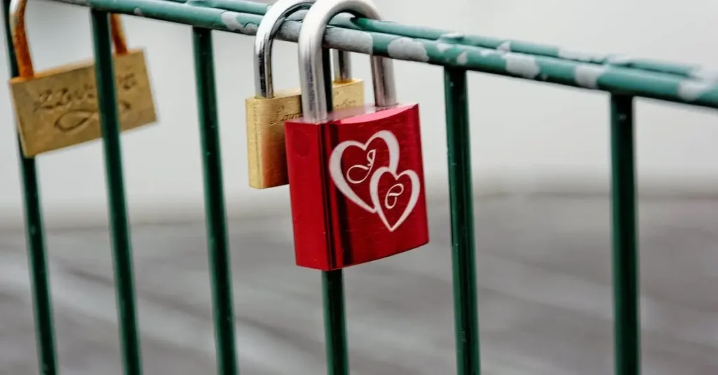 100+ Valentine's Day Drawing Ideas to Make Your Heart Bloom! 8 lock as valentines day drawing ideas