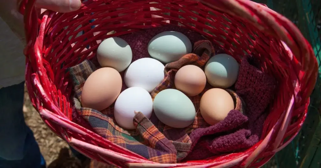 100+ Easter Drawing Ideas: Hop into new Egg-citing Drawing Ideas 2025 14 eggs in a basket as easter drawing ideas