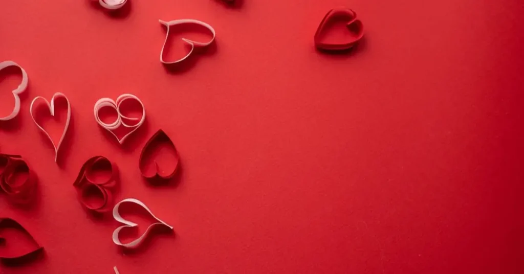 Heart Drawing Ideas: Unleash Your Creativity with These Lovely Designs 2024 7 paper hearts as heart drawing ideas