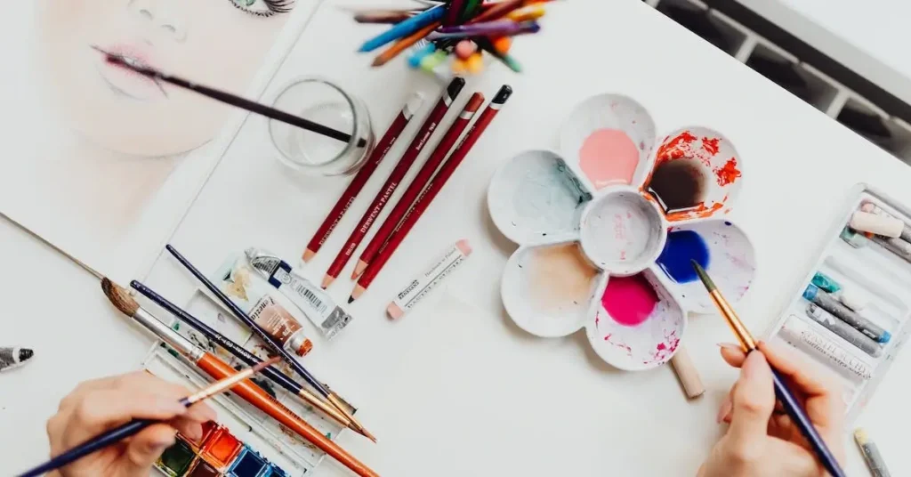 50+ Colored Pencil Drawing Ideas: Spark Your Creativity With These Fun Themes 2024! 18 mixing drawing media as Colored Pencil Drawing Ideas
