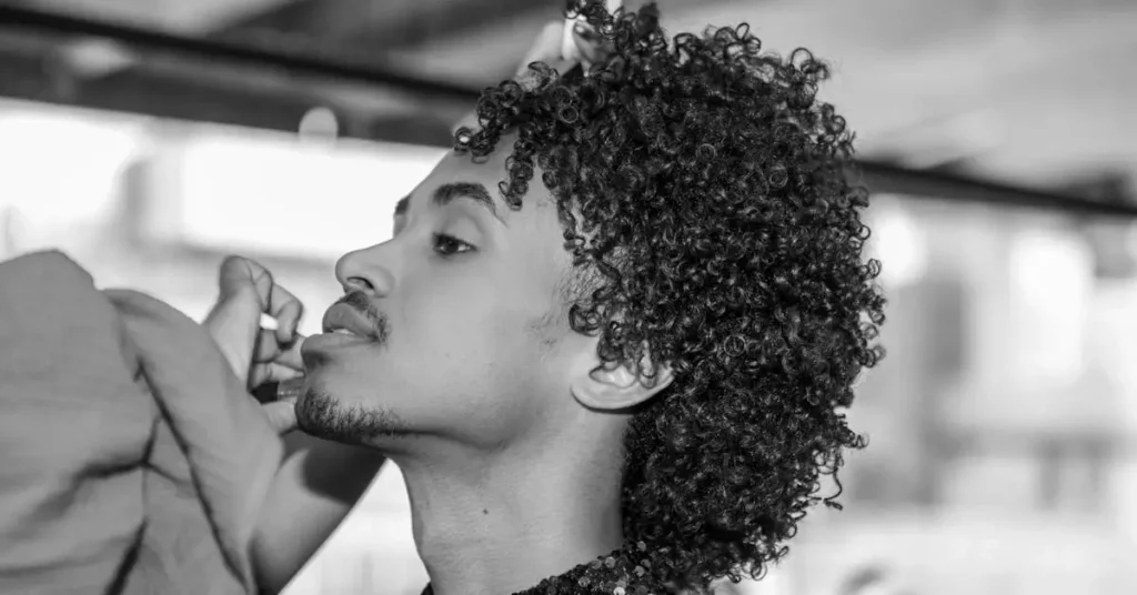 Drawing Hairstyles Ideas: Inspiration for Sketching Trendy Hairdos 2024 12 man with curly hair as drawing hairstyles ideas