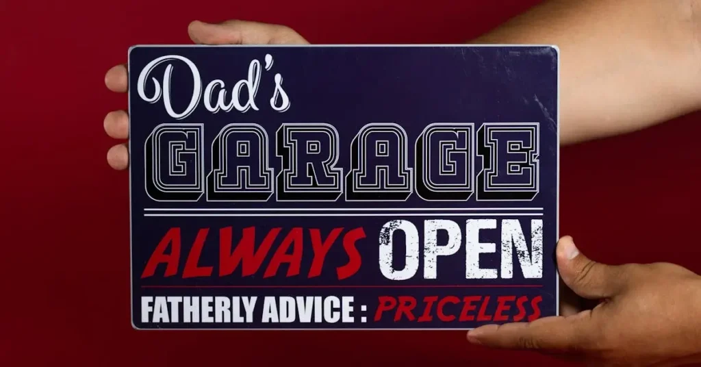 Father's Day Drawing Ideas: New Ways to Celebrate Your Dad 2024 11 a sign as Father's Day Drawing Ideas