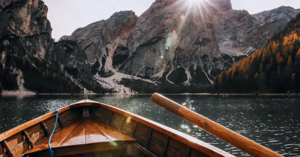 100+ Pencil Drawing Ideas: Ignite Your Imagination 2024 5 from a boat at a lake as pencil drawing ideas
