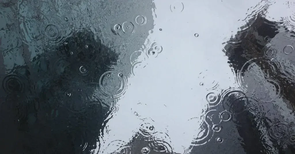 Discover the Ultimate List: 160 Nature Drawing Ideas! 8 rain ripples as nature drawing ideas