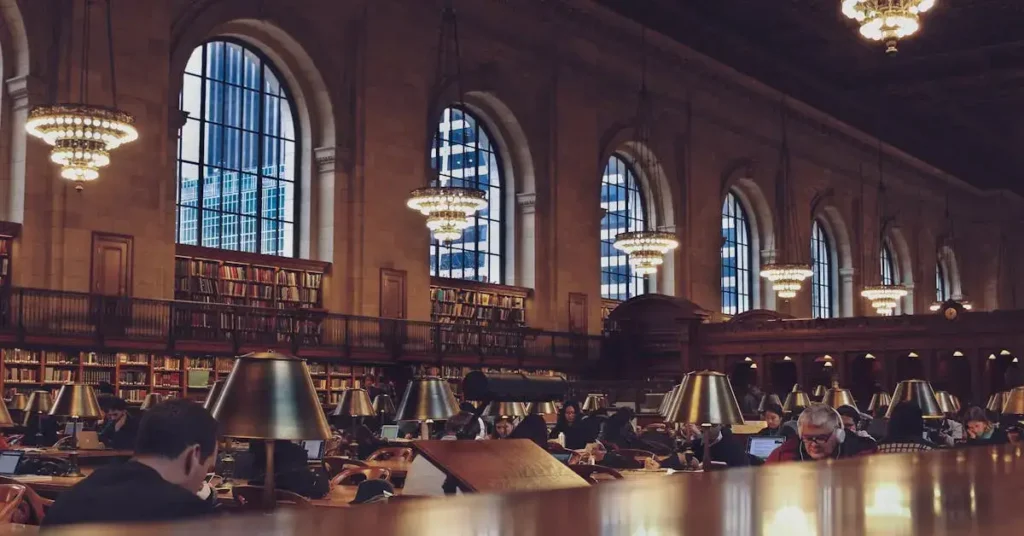 Preppy Drawing Ideas: Sketch Your Way to a Classically Chic Portfolio 2024 8 library study session as preppy drawing ideas
