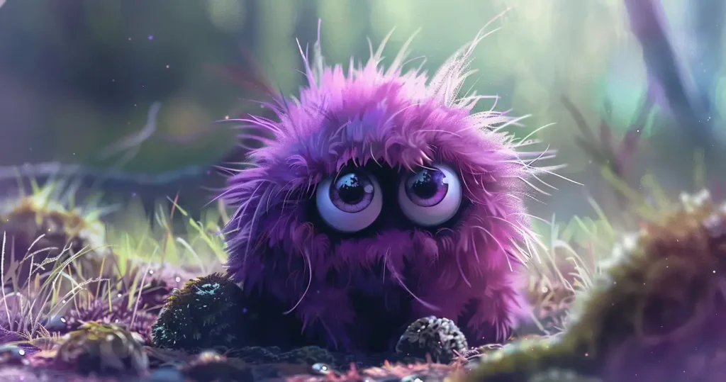 Monster Drawing Ideas: Monstrous Inspiration for Creature Creators! 2024 9 pink fluffy monster drawing ideas