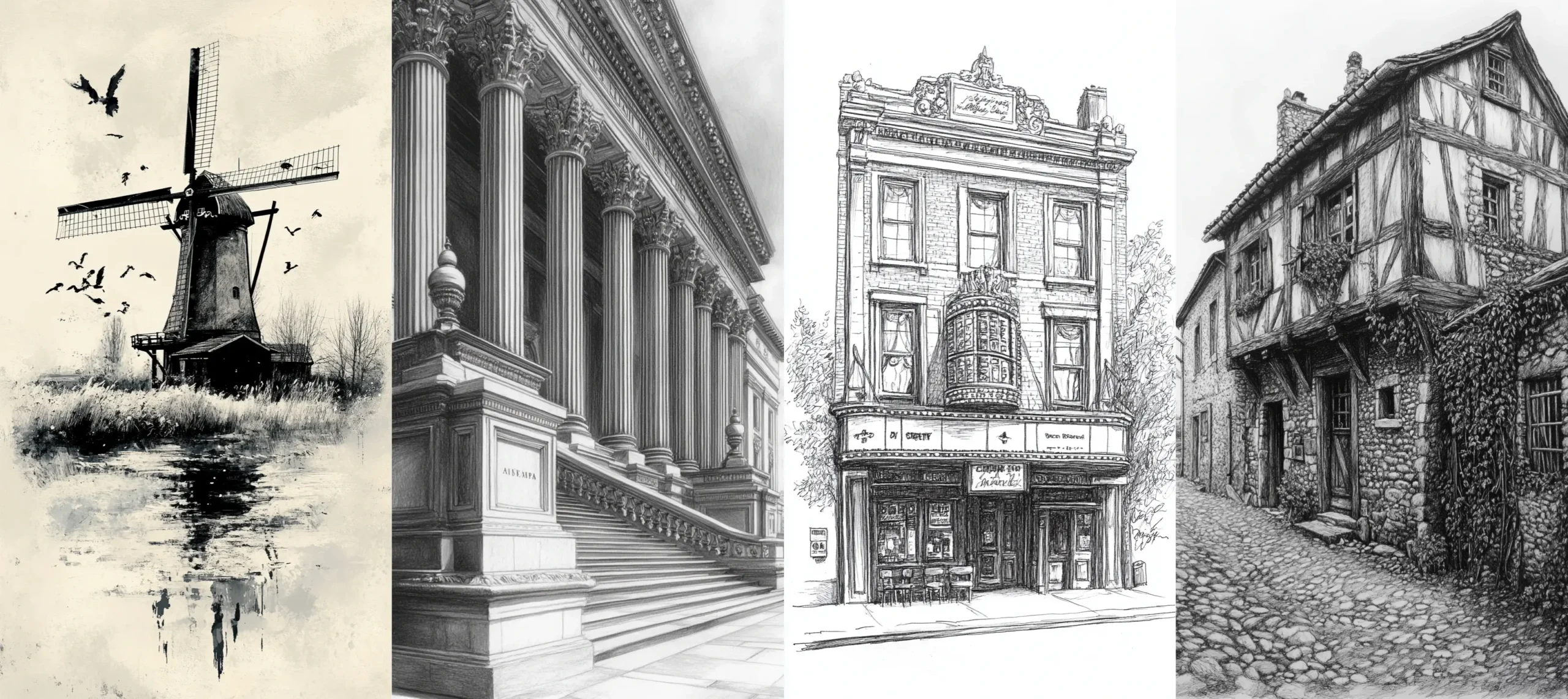 30 Building Drawing Ideas Every Aspiring Artist Needs to Try! 1 Design ohne Titel 1 scaled