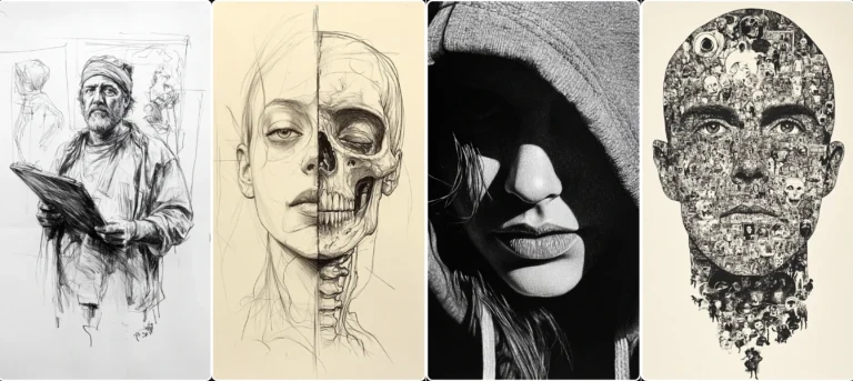 30 Self Portrait Drawing Ideas to Express Yourself Like Never Before! 1 Self Portrait Drawing Ideas Cover Image