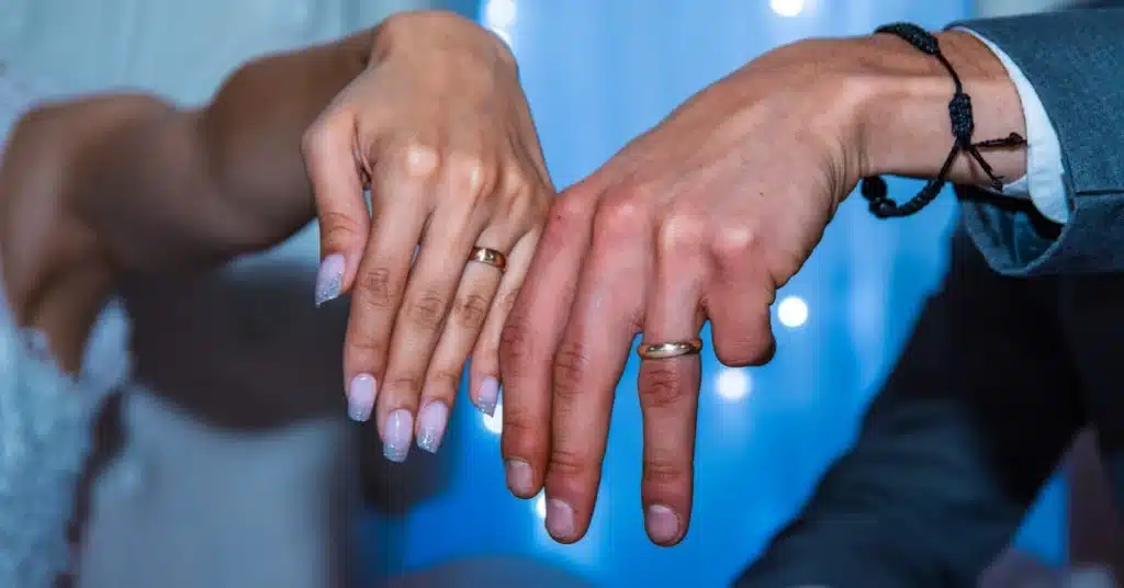 Wedding Painting Ideas: Create Timeless Memories for Your Big Day 3 Wedding Painting Ideas hands with rings