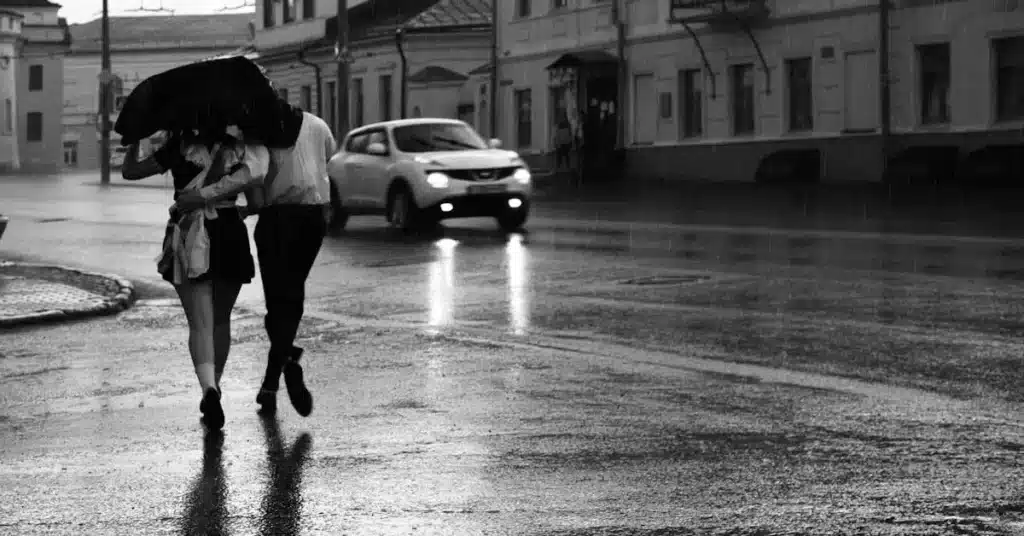 12 Romantic Couple Drawing Reference Poses You’ll Want to Try Right Now 12 Romantic Couple Drawing Reference Poses walking in the rain