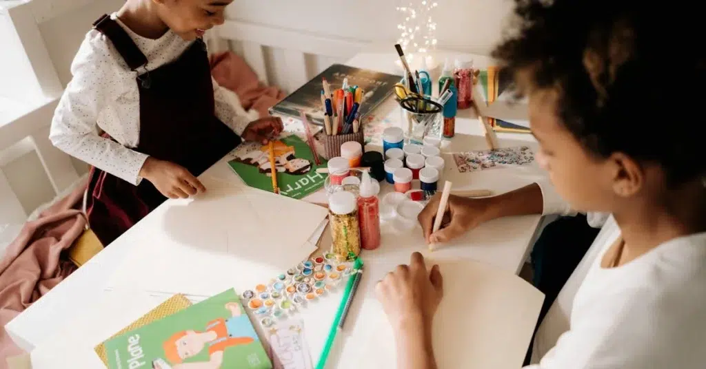 200+ Drawing Ideas for Children So Fun They’ll Forget About Screens! 8 Drawing Ideas for Children pens glitter and watercolor
